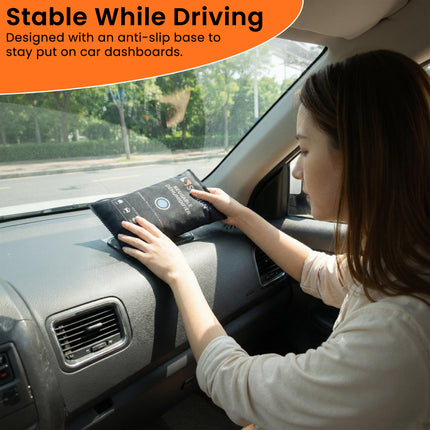 Reusable 1kg Car Dehumidifier Bag with Anti-Slip Dashboard Pad