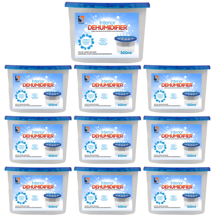 500ml Interior Dehumidifier – Disposable Moisture Absorber