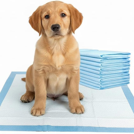 Heavy Duty Puppy Training Pads 60x45cm – Leak-Proof & Anti-Slip