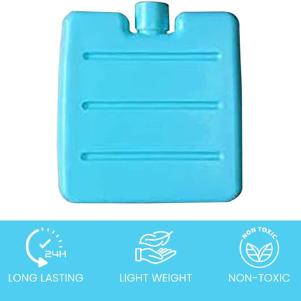 Mini Ice Packs for Lunch Boxes – 8cm Multicolour Freezer Blocks