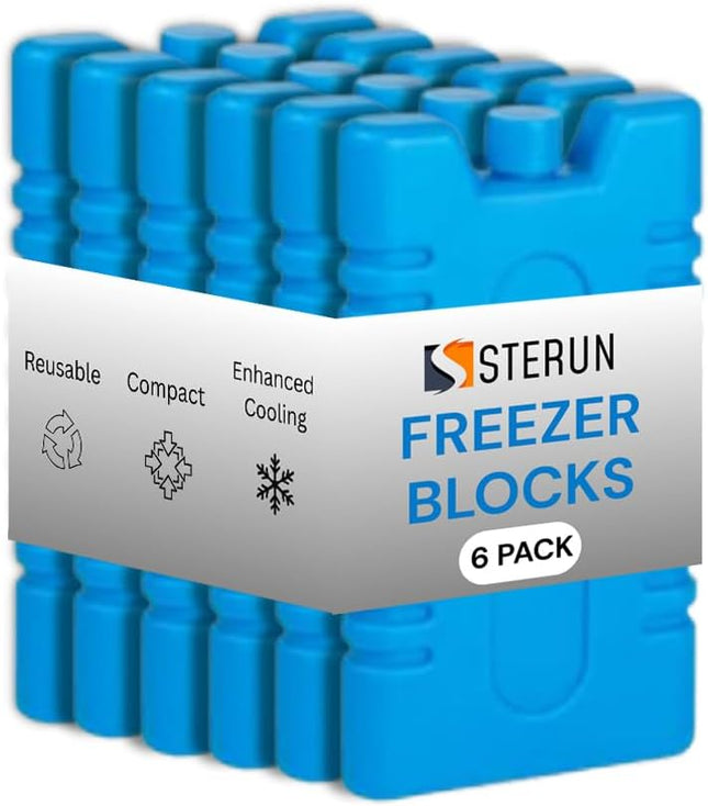Reusable Freezer Blocks – Long-Lasting Slim Ice Packs for Cool Bags