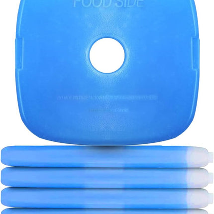 Reusable 6-Pack Freezer Blocks – BPA-Free Easy-Grip Ice Packs