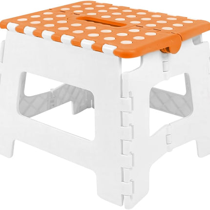 9-Inch Folding Step Stool - Anti-Slip & With Carry Handle