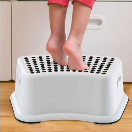 Plastic Toddler Step Stool – Anti-Slip Toilet & Bathroom Step