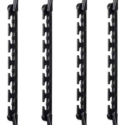 10-Pack Space Saving Clothes Hangers – Wardrobe Organiser