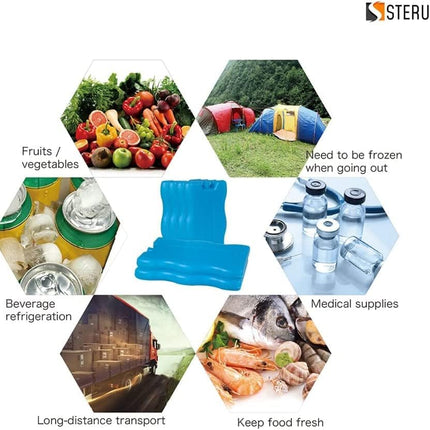Reusable Freezer Blocks – Ice Packs for Lunch Boxes & Cool Bags