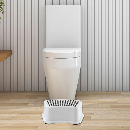 Plastic Toddler Step Stool – Anti-Slip Toilet & Bathroom Step