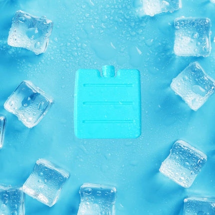 Mini Ice Packs for Lunch Boxes – 8cm Multicolour Freezer Blocks