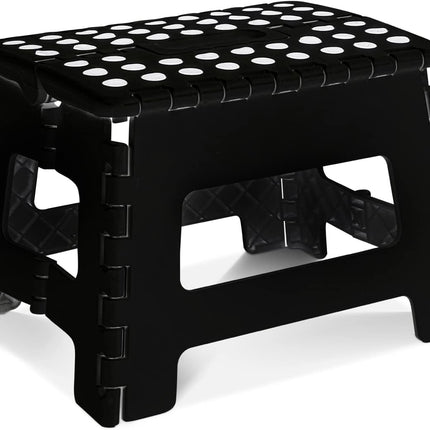 9-Inch Folding Step Stool - Anti-Slip & With Carry Handle
