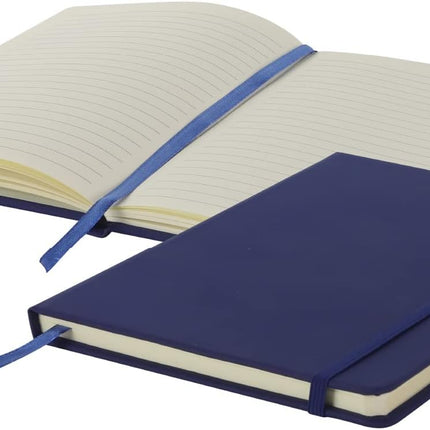 A5 Lined PU Leather Notebook – 160 Pages with Pen Loop