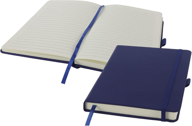 A5 Lined PU Leather Notebook – 240 Pages with Pen Loop