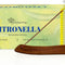 Citronella Incense Sticks 50-Pack & Wooden Holder Set