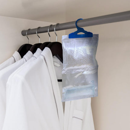 Hanging Wardrobe Dehumidifier Bags - Leak Proof