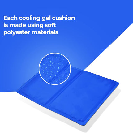 Gel Cooling Pillow Pads 40x30cm - Night Sweat Relief Mat