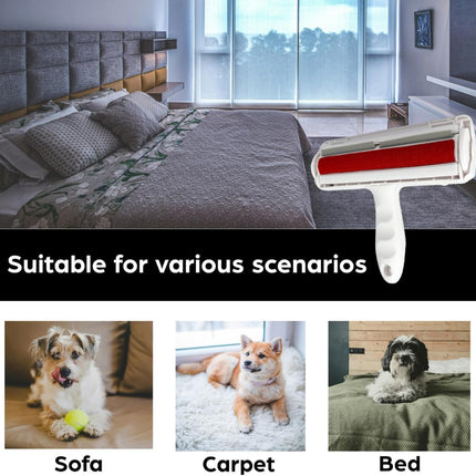 Reusable Pet Hair Remover Roller for Furniture & Clothes