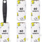 Lint Roller & Refills Set with Extra Sticky Sheets and Handle