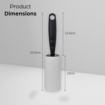 Lint Roller & Refills Set with Extra Sticky Sheets and Handle