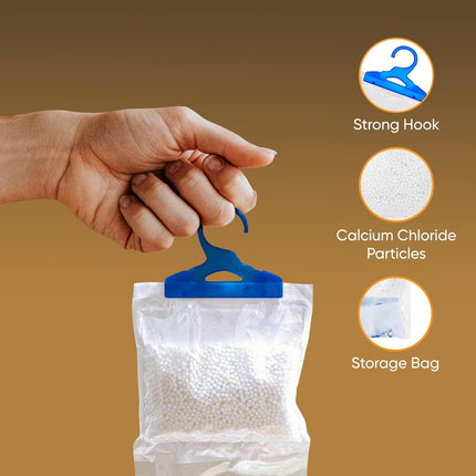 151 Hanging Dehumidifier Bags 12-Pack – Damp & Moisture Absorber