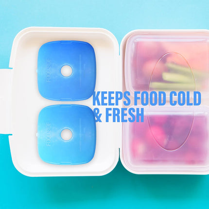 Reusable 6-Pack Freezer Blocks – BPA-Free Easy-Grip Ice Packs