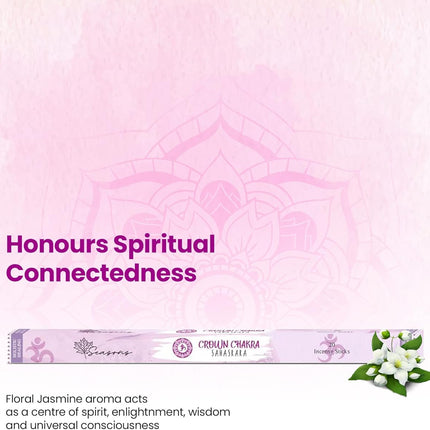 7 Chakra Incense Sticks & Holder – 140-Pack Aromatherapy Set