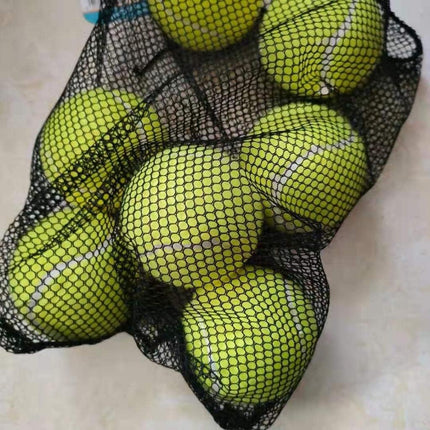 Tennis Balls with Storage Bag, Thick-Walled Durable Balls for Dogs, Tennis & Cricket