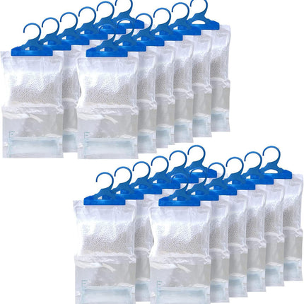 Hanging Wardrobe Dehumidifier Bags - Leak Proof