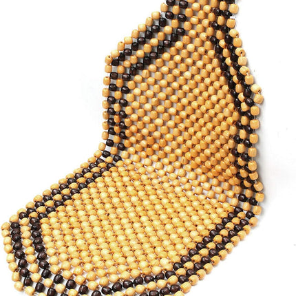 Wooden Beaded Seat Cushion – Massage Cover for Cars & Vans